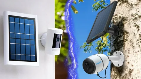 كاميرات بالطاقة الشمسية